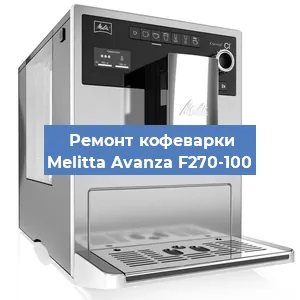Ремонт капучинатора на кофемашине Melitta Avanza F270-100 в Санкт-Петербурге